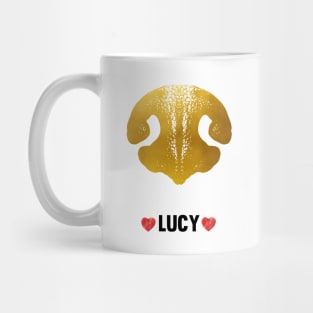 Lucy Dog Name Mug